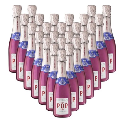 Case of Pommery Pink POP Rose 20cl (24 x 20cl)